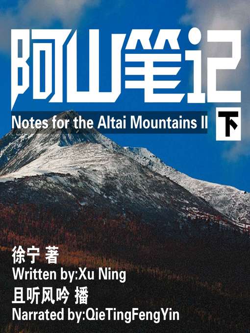 Title details for 阿山笔记.下 by 徐宁 - Available